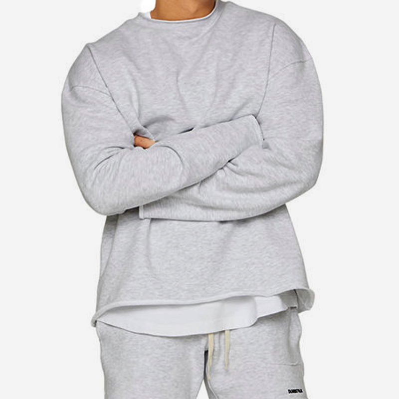 Men's Round Neck Loose Fit Casual Sweatshirt 16815807Z
