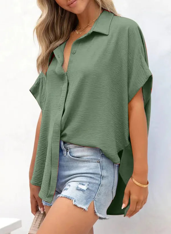 Lucy - Short Sleeve Blouse