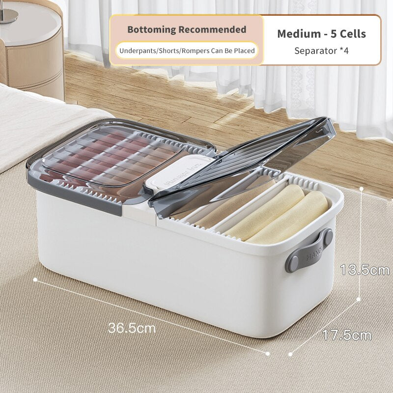 FULL STORAGE Storage Clothes Organizer Box