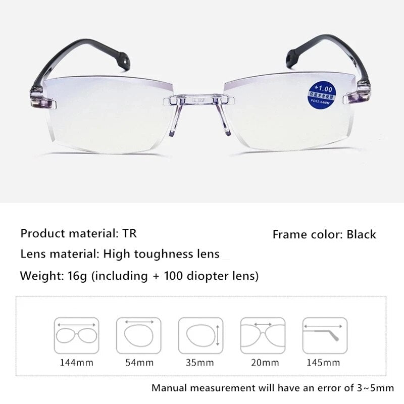 Anti-Blue Ray Reading Glasses