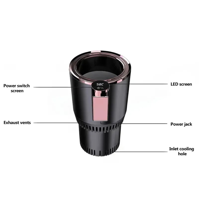 Fynnaco™-2 In1 Car Heating Cooling Cup