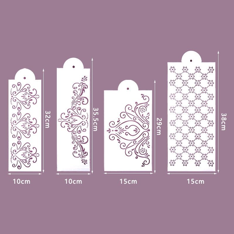 Cake Decoration Stencil