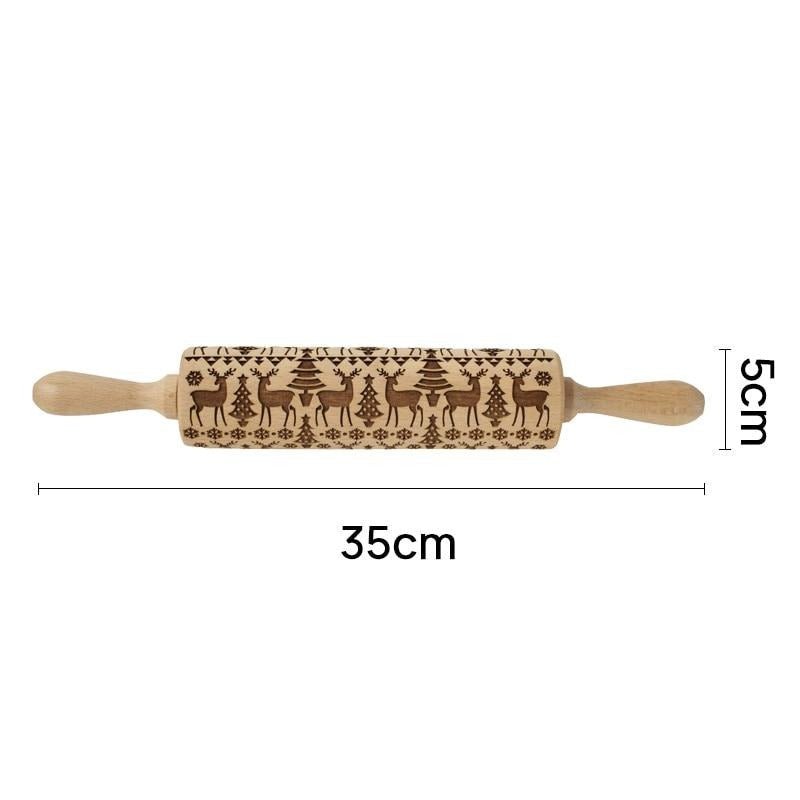 Christmas 3D Rolling Pin