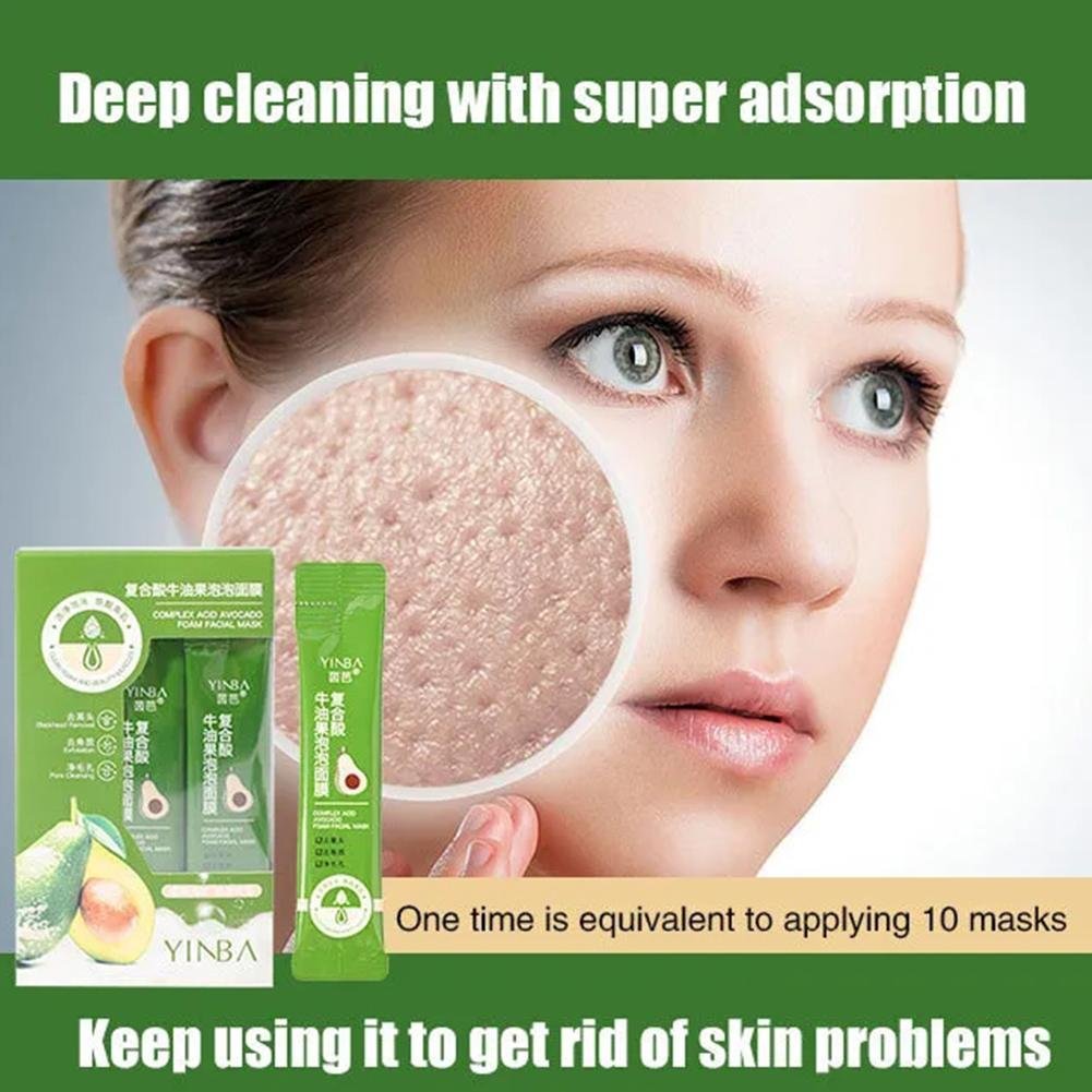 Deep Cleaning Avocado Bubble Mask