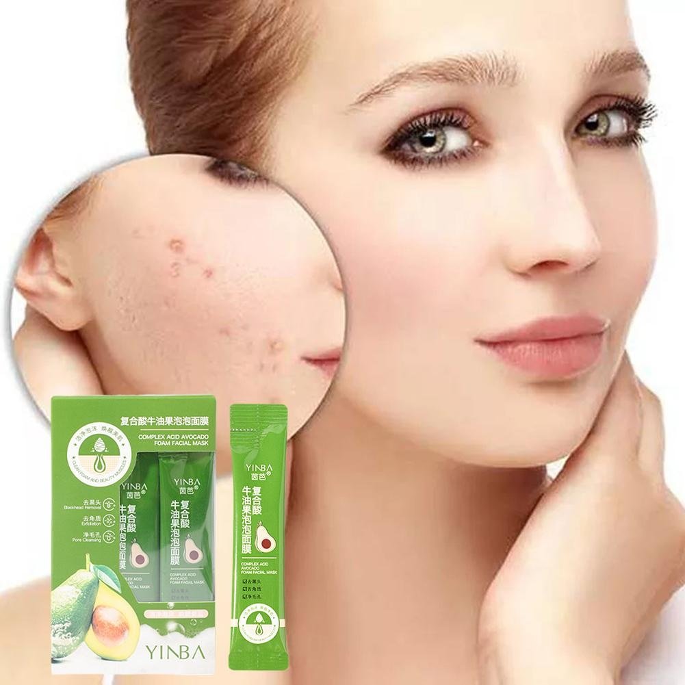 Deep Cleaning Avocado Bubble Mask