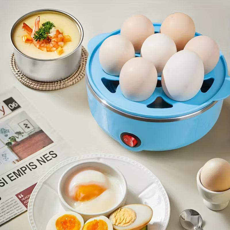 EggMaster 14-Egg Electric Steamer — Peel-Easy Hard & Soft Boiled Eggs