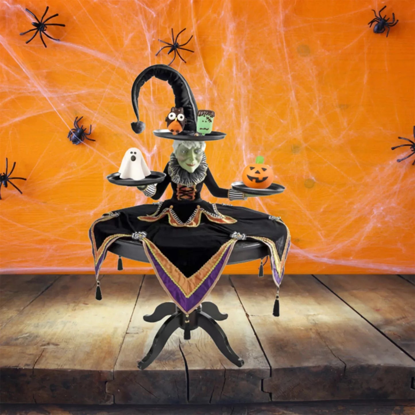 Halloween Witch Stand for Tabletop