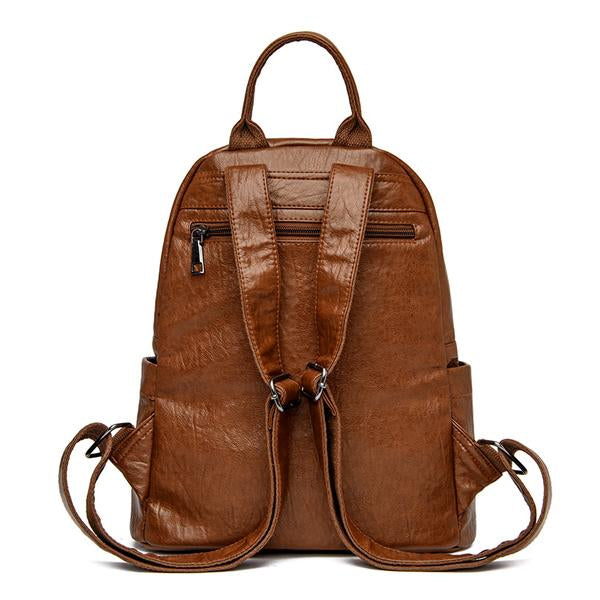 VINTAGE SOFT LEATHER BACKPACK 14956620X