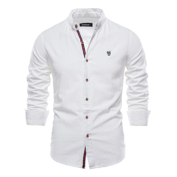 MEN'S COTTON LINEN SHIRT 93795703X