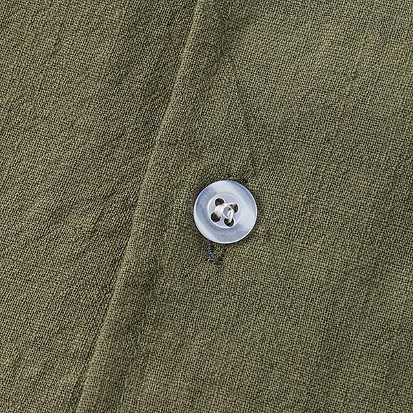 Men's Casual Thin Cotton Linen Short Sleeve Shirt 56599850M