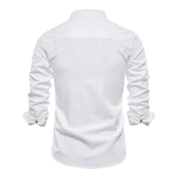 MEN'S COTTON LINEN SHIRT 93795703X