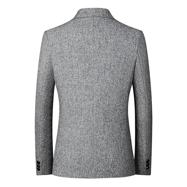 Men's Lapel Solid Color Casual Blazer 99077170M