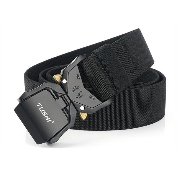 3.8CM WIDE DOUBLE CARD SLOT BUCKLE BELT