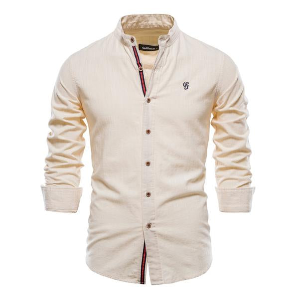 MEN'S COTTON LINEN SHIRT 93795703X