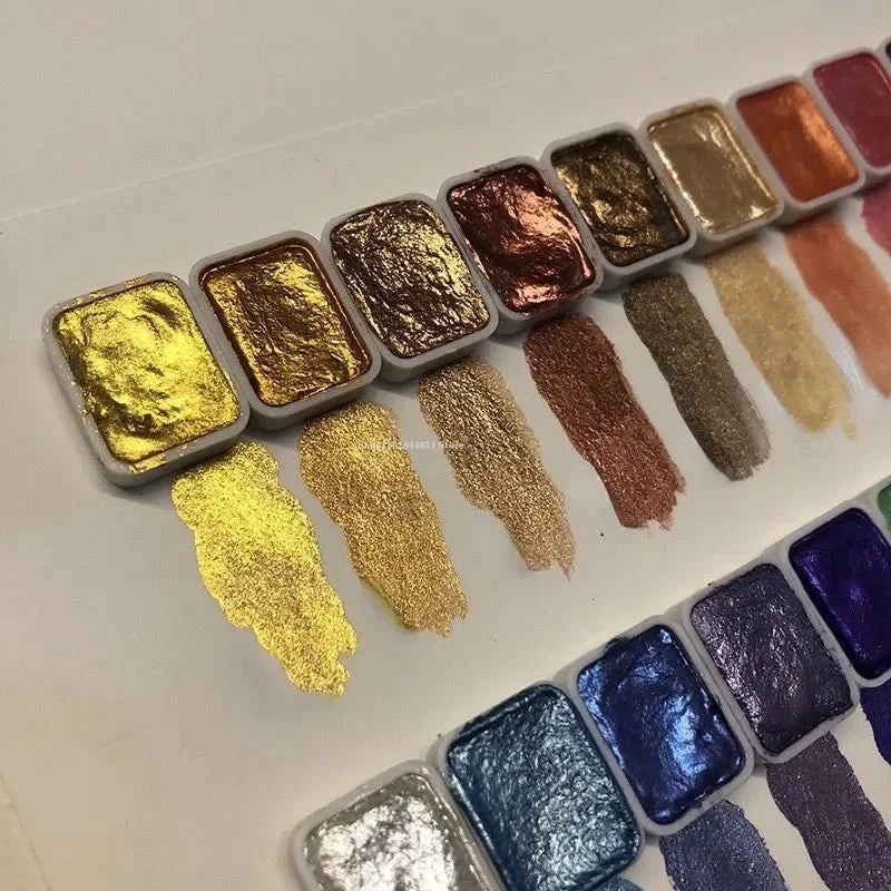 LustrousArt: Pearlescent Gouache Pigments
