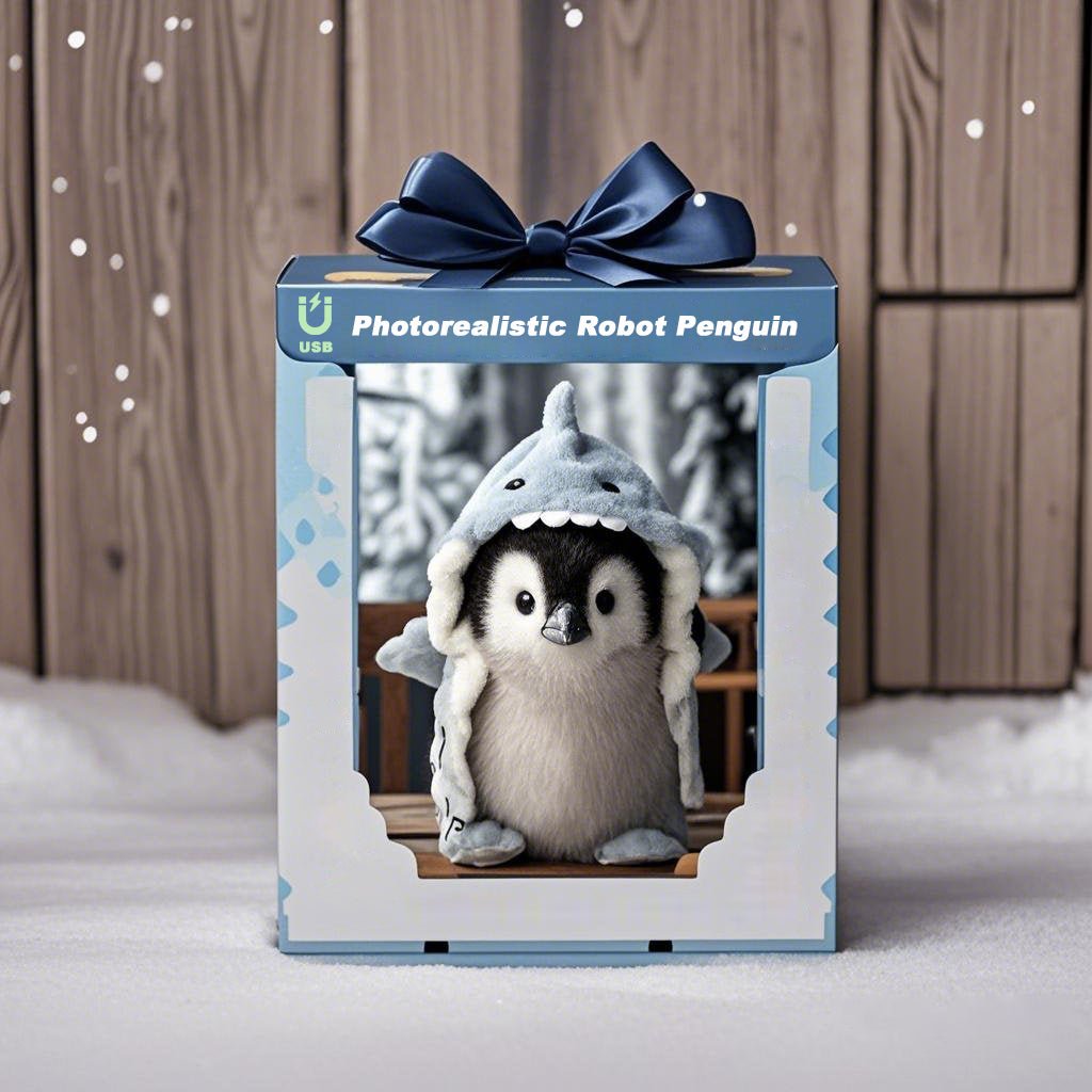 Super realistic plush penguin (1+1 FREE)