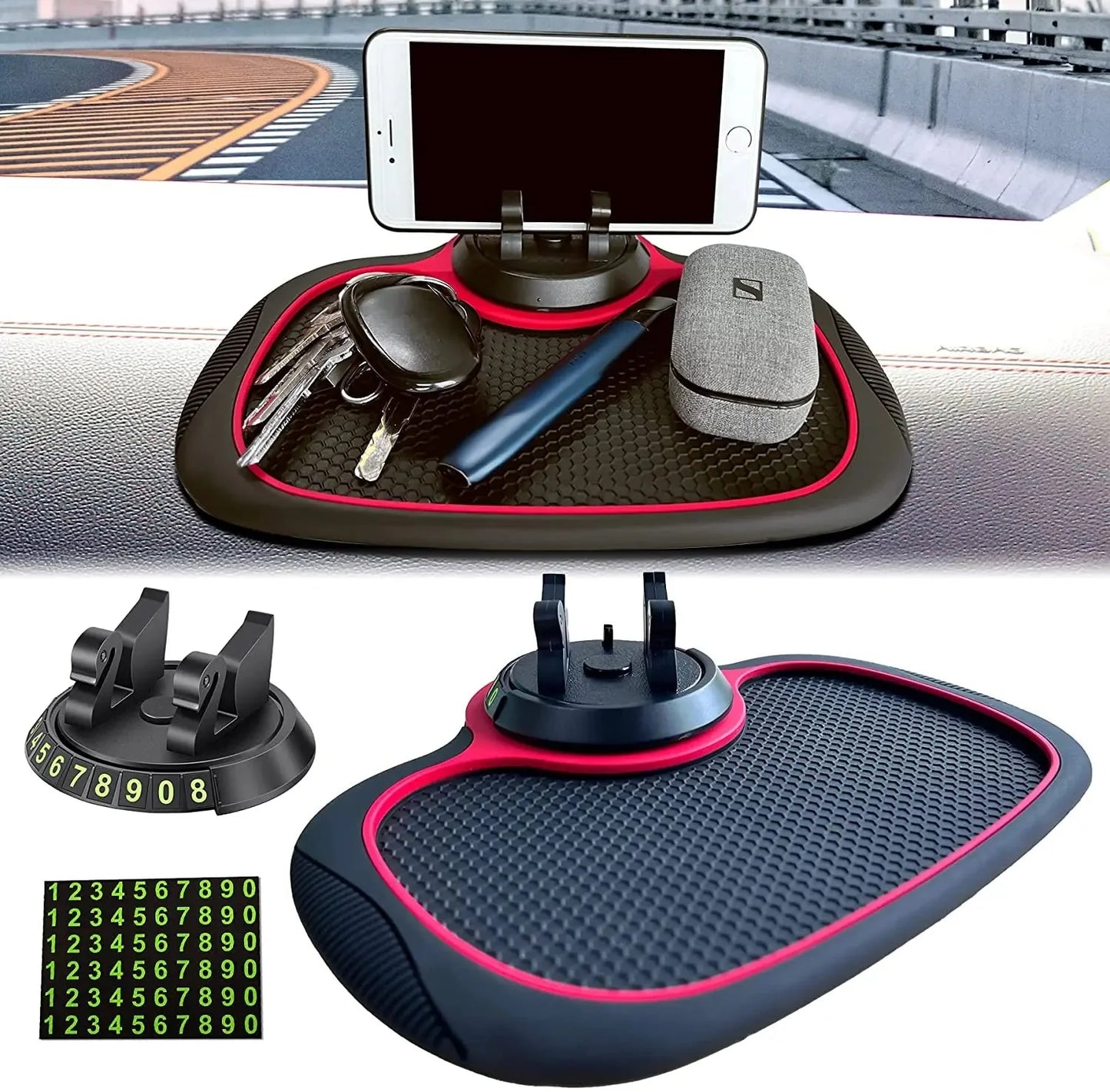 Slip-Free Dashboard Mat