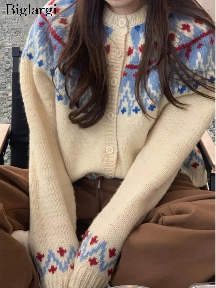 Winter Retro Cardigan