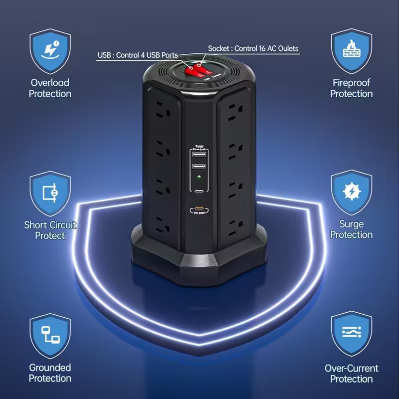 Smart Power Hub with USB