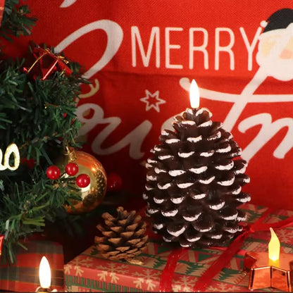 Pinecone Candle Light LED
