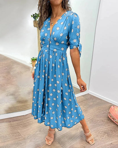 Rachel - Dot Summer Dress