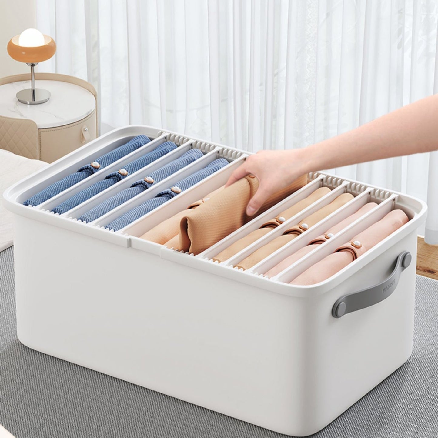 FULL STORAGE Storage Clothes Organizer Box