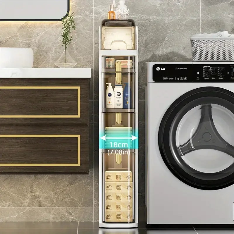 SMART Rolling Bathroom Cabinet