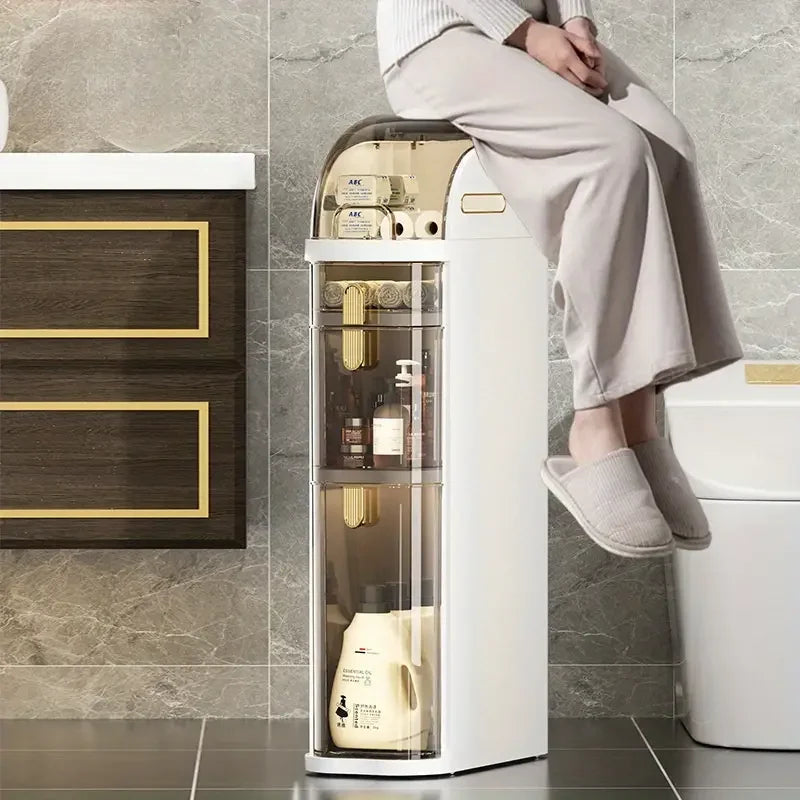 SMART Rolling Bathroom Cabinet