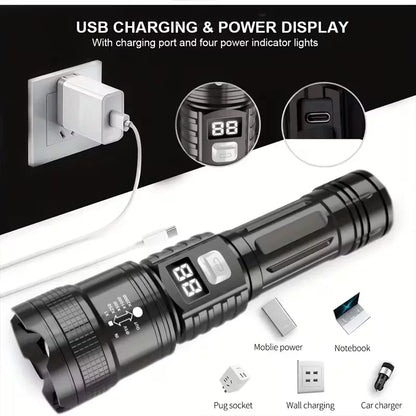 Brilliant Beam Flashlight (4 Pieces)