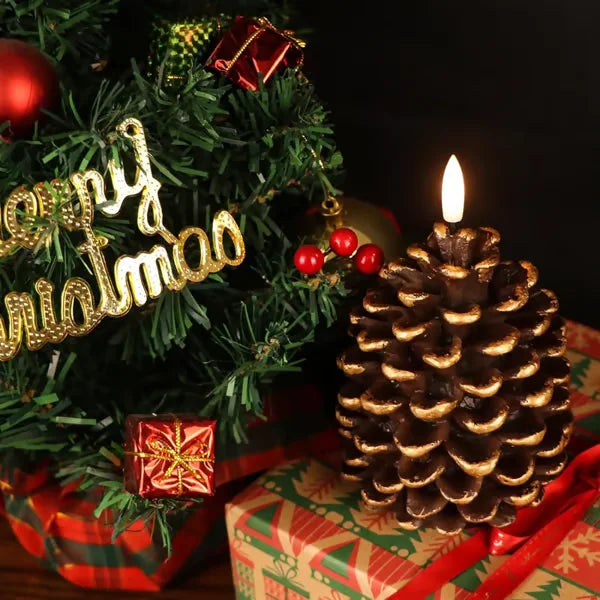 Pinecone Candle Light LED