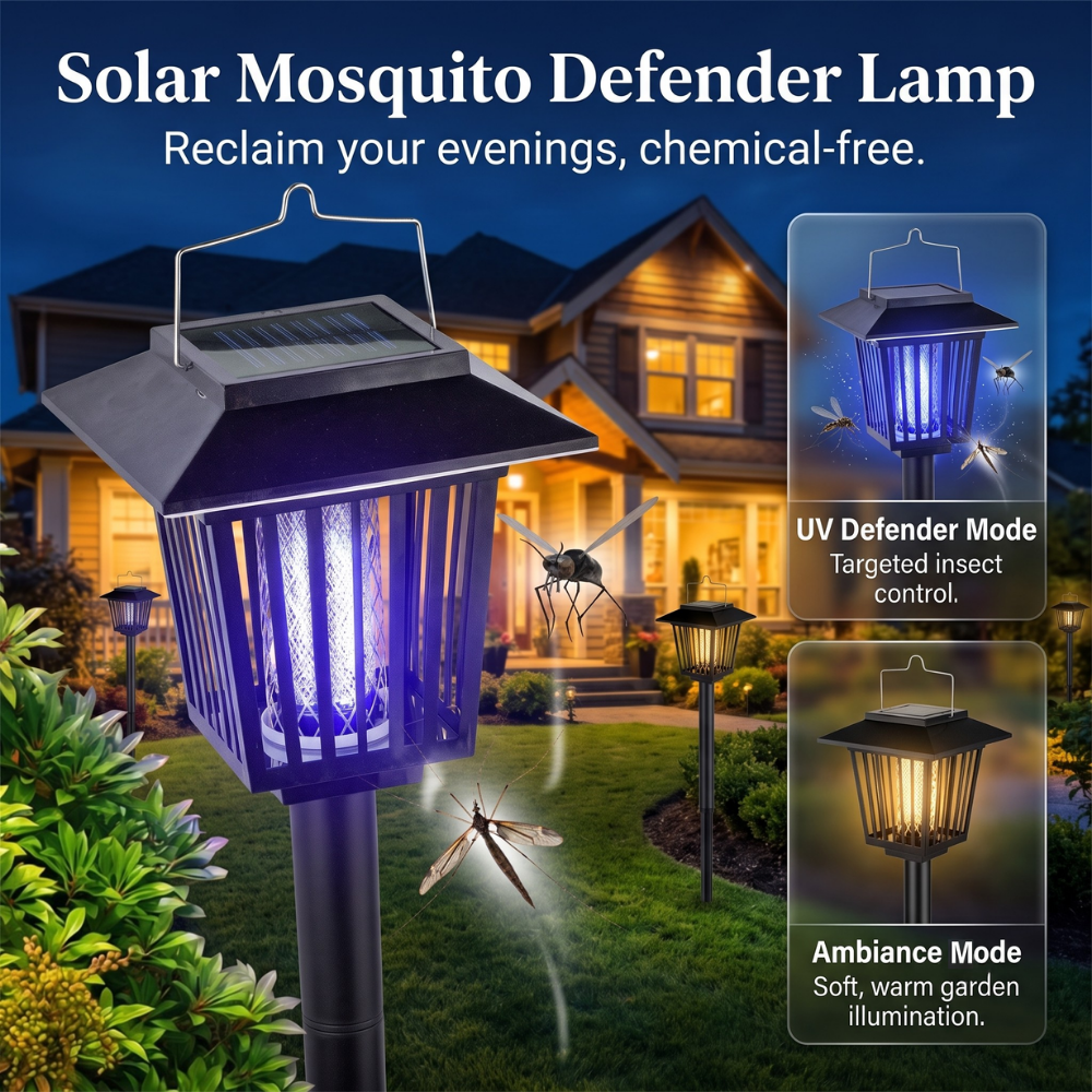 Solar Mosquito Defender Lamp