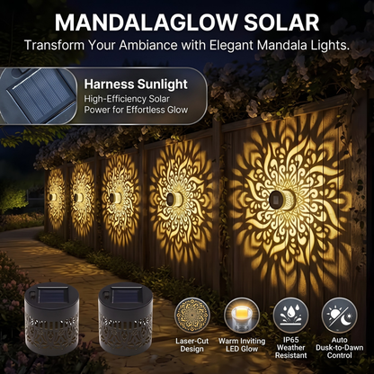 (1 + 1 Free) MandalaGlow Solar
