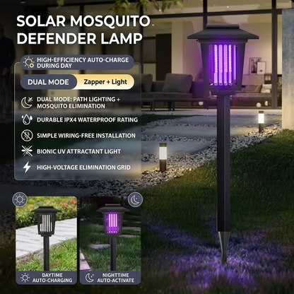 Solar Mosquito Defender Lamp