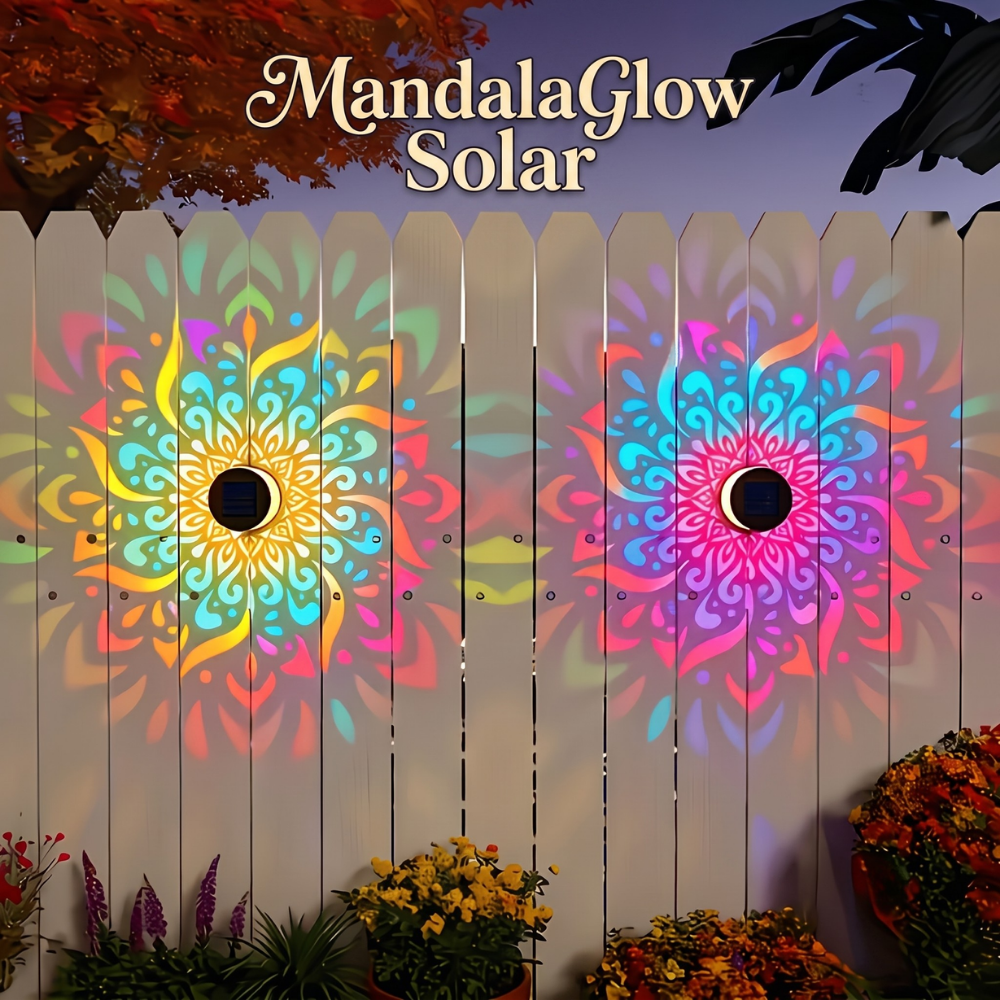 (1 + 1 Free) MandalaGlow Solar