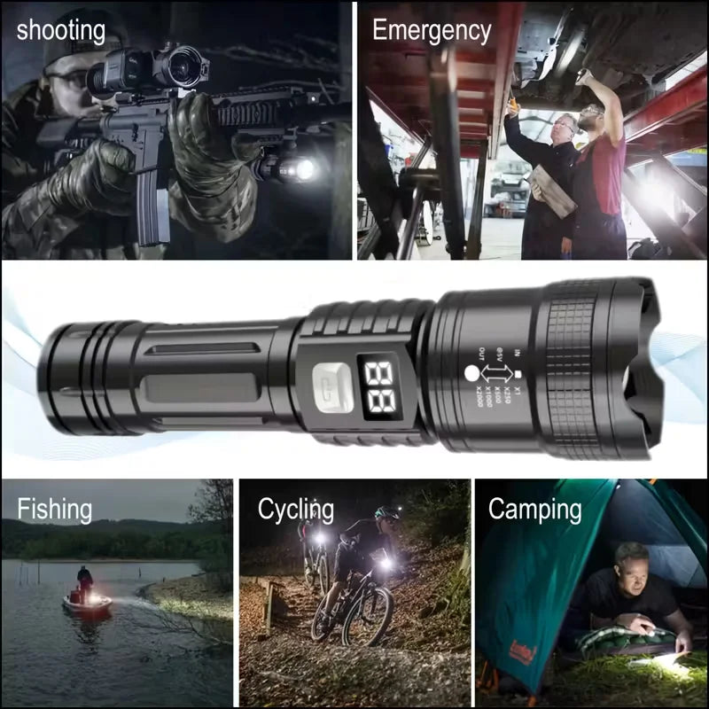 Brilliant Beam Flashlight (4 Pieces)