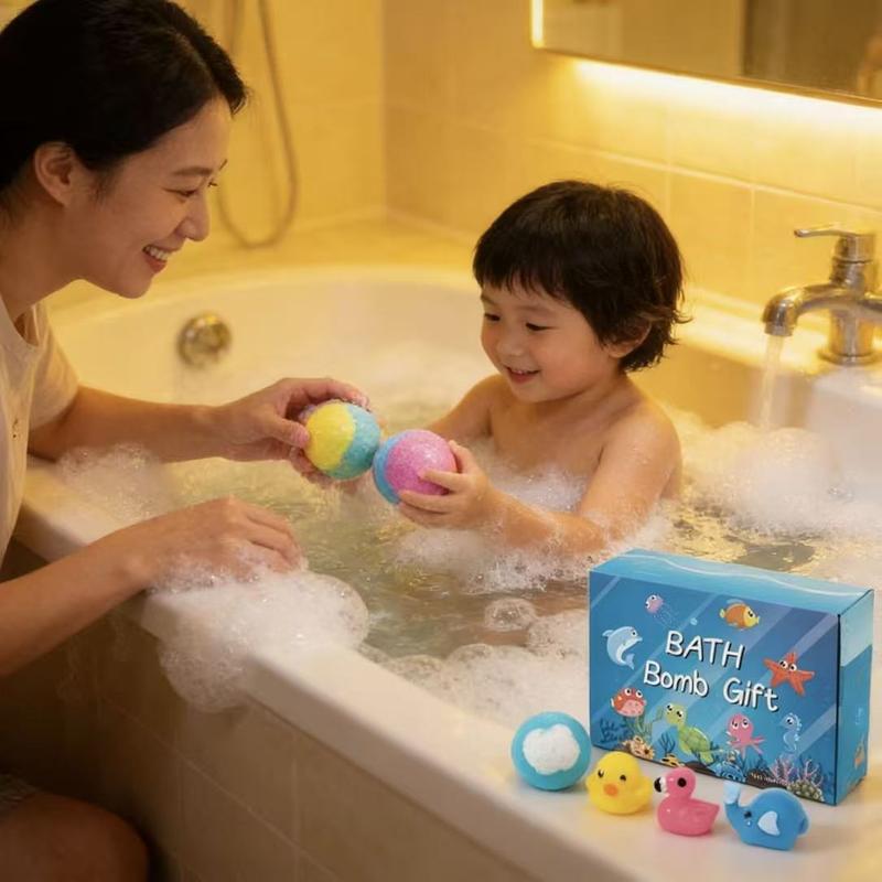Bath Bombs for Kids with Surprises