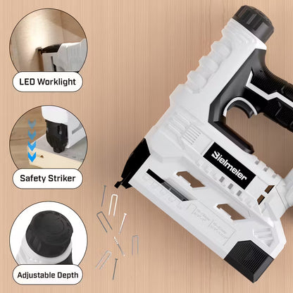 Cordless 2-in-1 Nail & Staple Gun (20V / 4V)