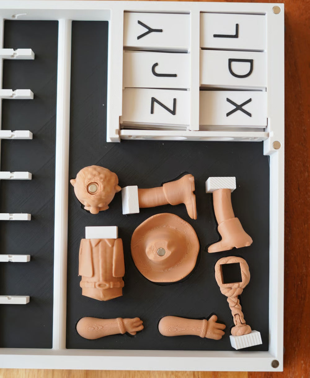 Hangman Challenge Game Set Portable