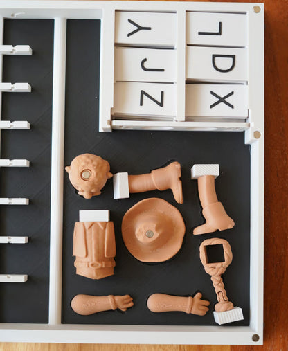 Hangman Challenge Game Set Portable