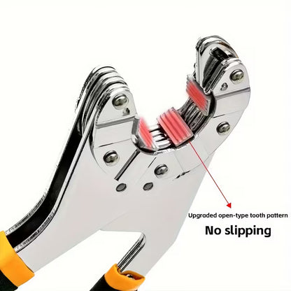 FlexiGrip 14-in-1 Multi-Purpose Wrench Set – High-Carbon Steel Adjustable Spanner