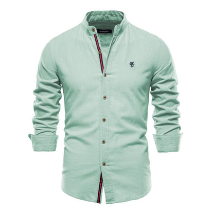MEN'S COTTON LINEN SHIRT  93795703X