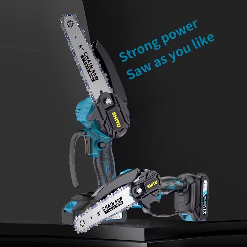 TreeTrim Pro Mini Cordless Chainsaw — Portable, Lightweight & Powerful