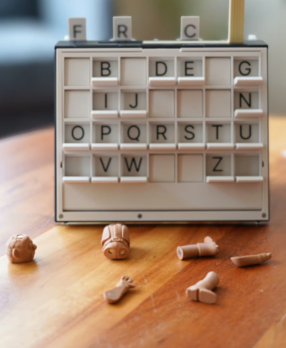 Hangman Challenge Game Set Portable