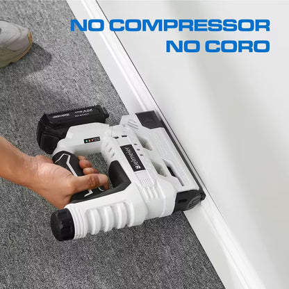 Cordless 2-in-1 Nail & Staple Gun (20V / 4V)
