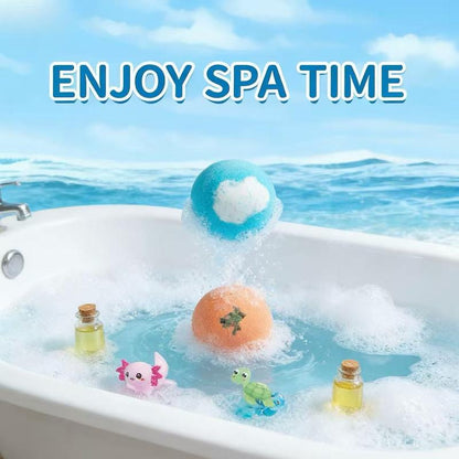 Bath Bombs for Kids with Surprises