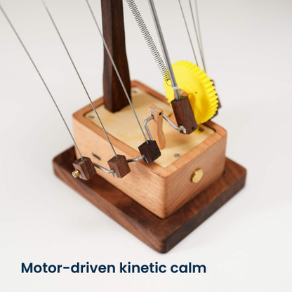 MarinerPoet™ Handcrafted Wooden Manta Ray Automaton