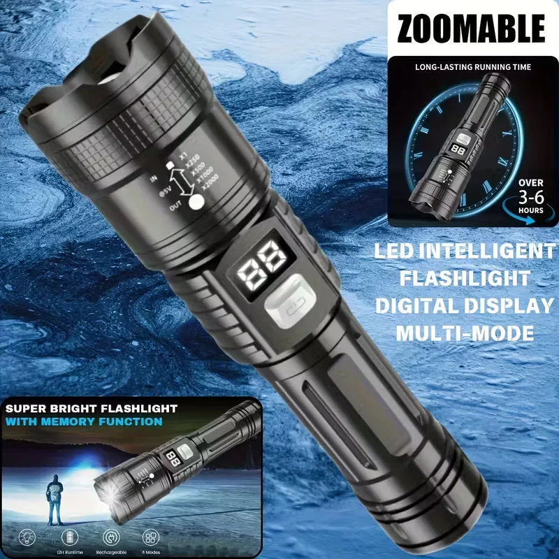 Brilliant Beam Flashlight (4 Pieces)