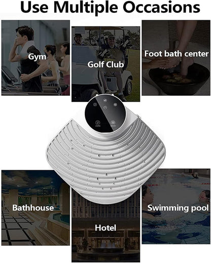 Full-Body Ionic Shower Dryer —  Hot/Cold Air, Heavy-Duty Base (1 + 1 FREE)