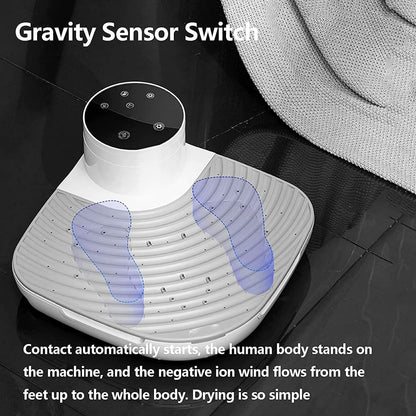 Full-Body Ionic Shower Dryer —  Hot/Cold Air, Heavy-Duty Base (1 + 1 FREE)