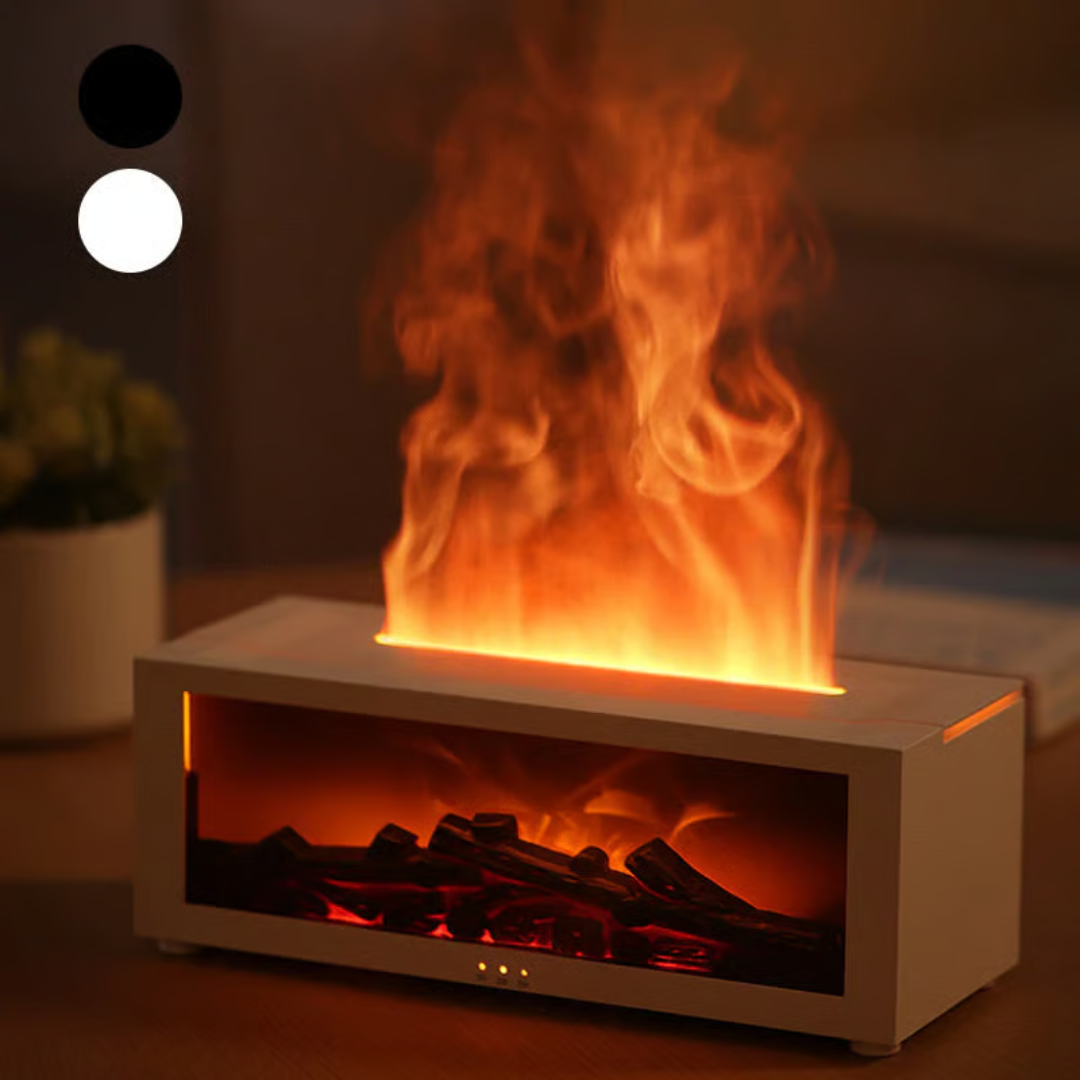 SMART Fireplace Flame Diffuser Humidifier with Remote